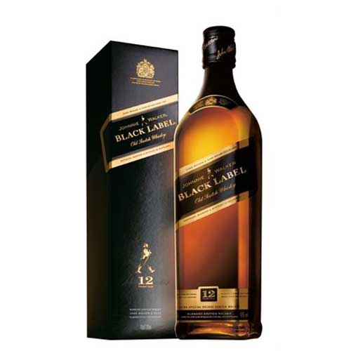 JOHNNIE WALKER BLACK LABEL 1000ml: LIQUORJAL DUTYFREE - DUTY FREE ...