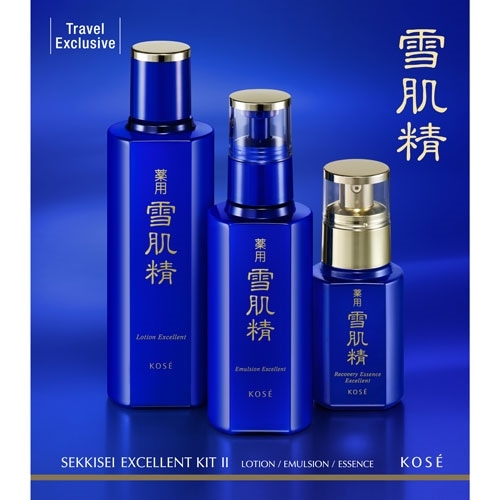 薬用 雪肌精 エクセレント キット Ⅱ: 化粧品JAL DUTYFREE - 免税品